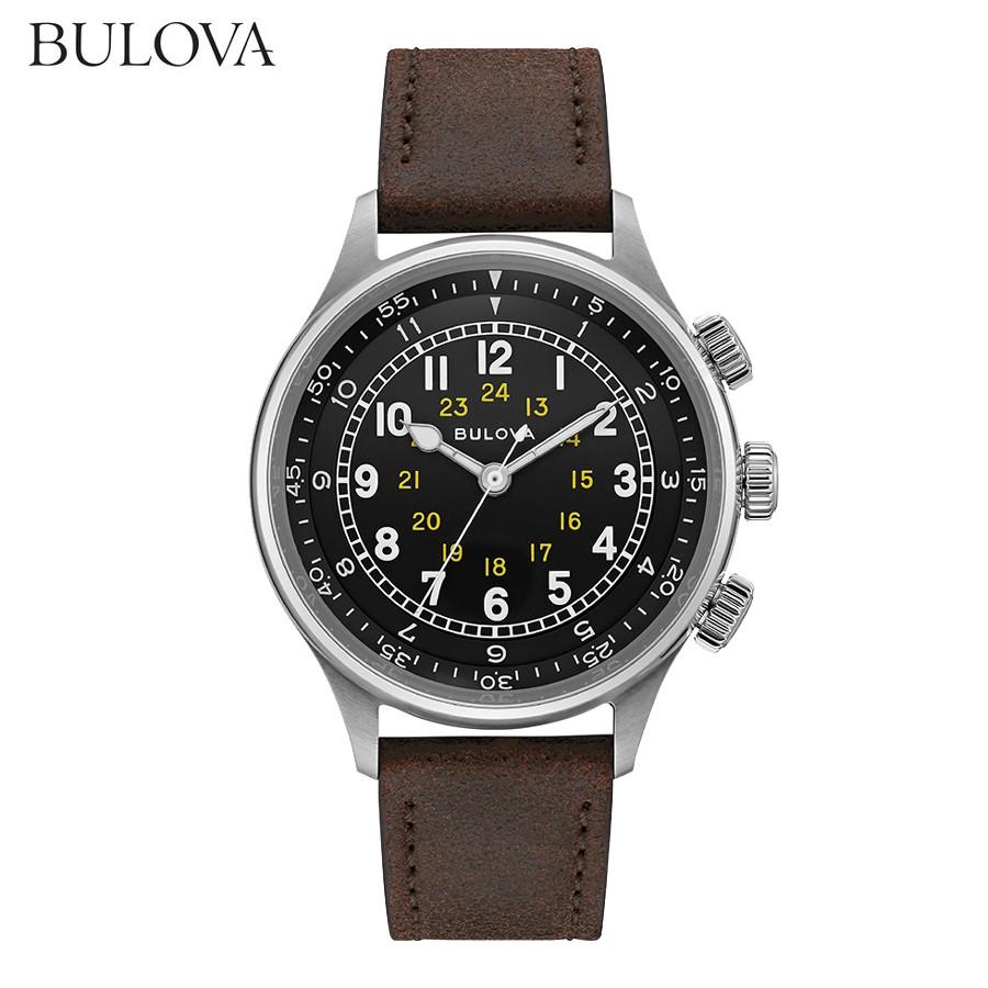 ブローバ 腕時計 メンズ ご購入プレゼントつき BULOVA ミリタリー 自動巻 96A245 正規品｜nisshindo