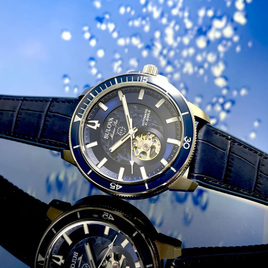 BULOVA ブローバ AUTOMATIC 自動巻 メンズ 腕時計-