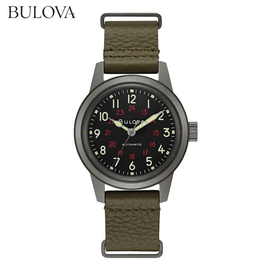 ブローバ 腕時計 メンズ ミリタリー BULOVA 自動巻 98A255 正規 