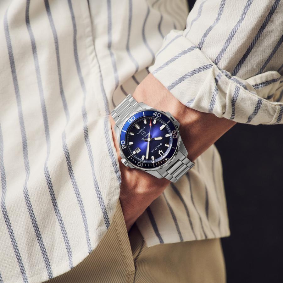 BULOVA（ブローバ） マリンスター 腕時計 98B466 自動巻き ご購入特典