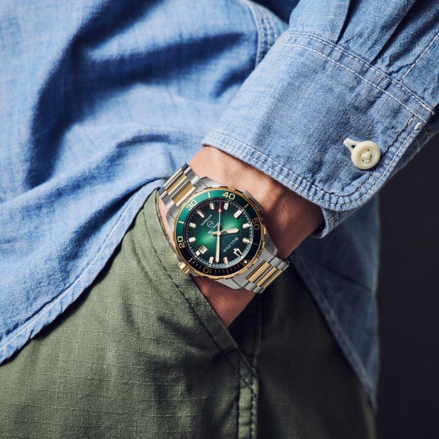 BULOVA（ブローバ） マリンスター 98B467 腕時計 自動巻き ご購入特典