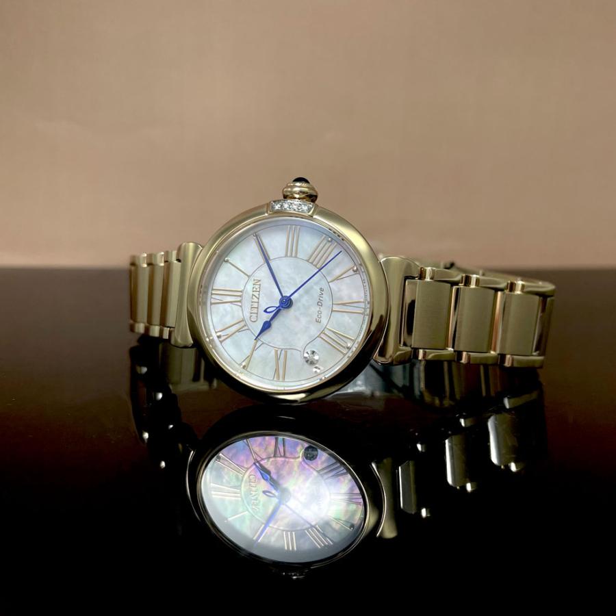 シチズンエル CITIZEN L ご購入特典つき レディース腕時計 エコドライブ EM1063-89Dの画像