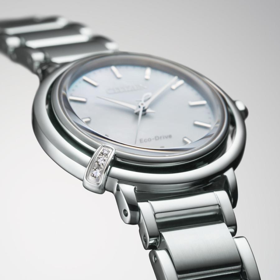 シチズンエル CITIZEN L ご購入特典つき レディース腕時計 エコドライブ EM1090-60Dの画像
