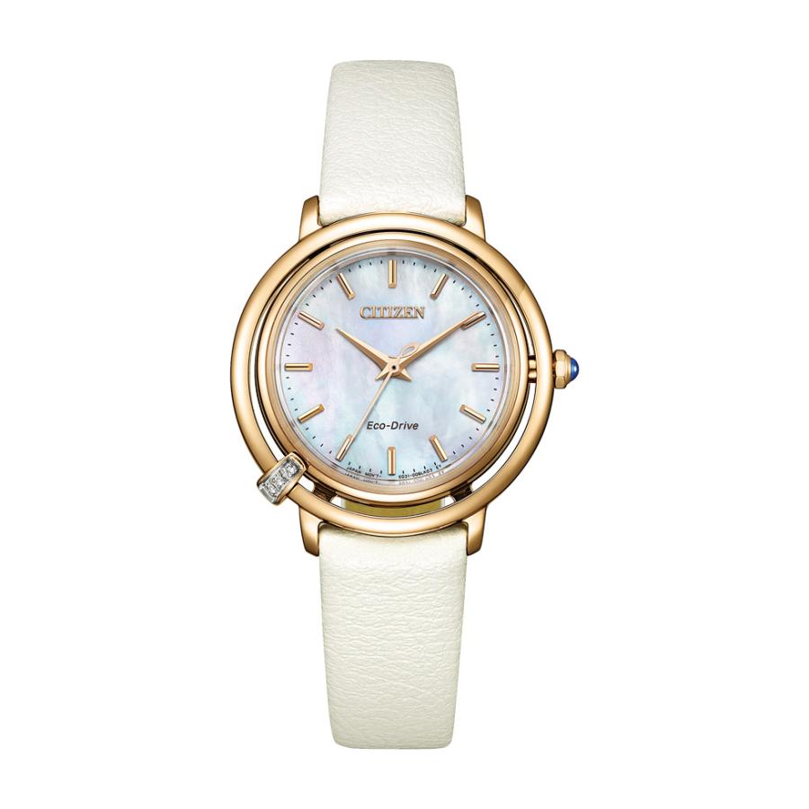シチズンエル CITIZEN L ご購入特典つき レディース腕時計 エコドライブ EM1093-61Dの画像