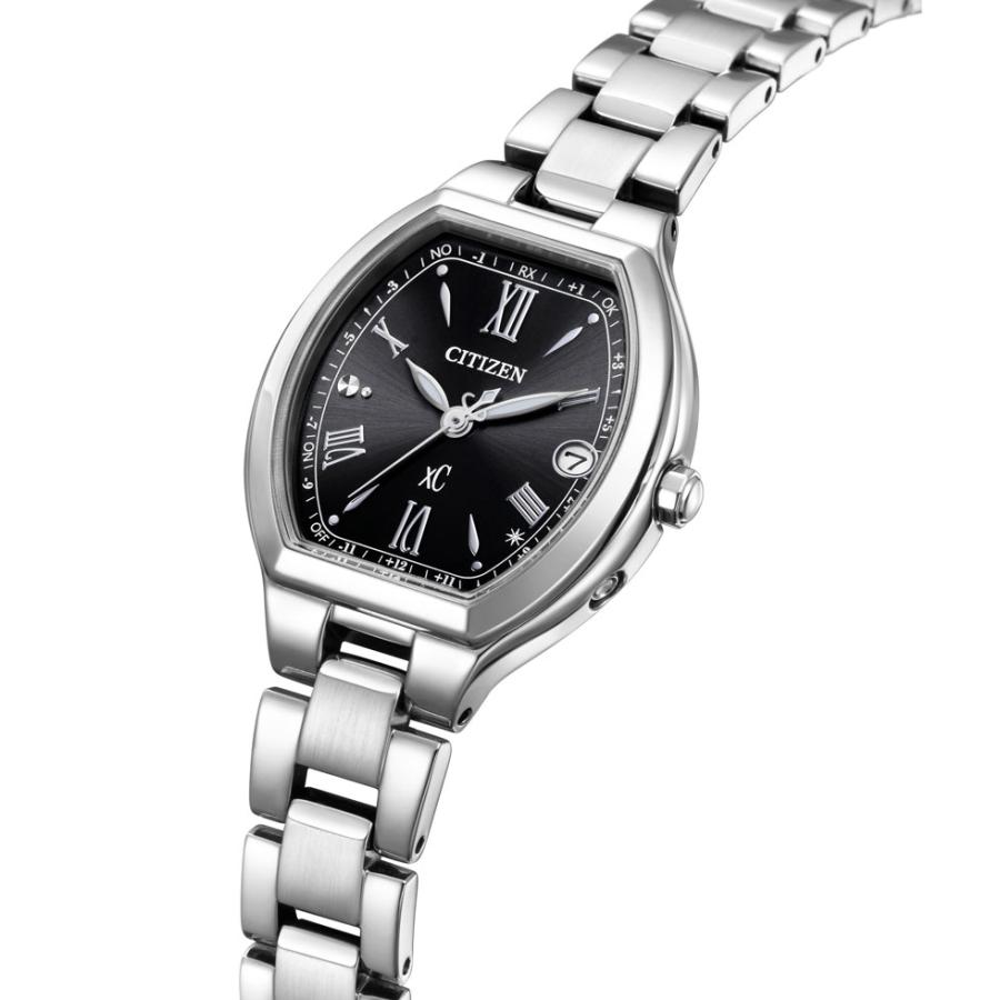【新品】シチズン CITIZEN xC 腕時計 レディース ES9360-66E クロスシー 光発電エコ・ドライブ電波 ブラックxシルバー アナログ表示 basic コレクション シチズン クロスシー collection Happy Flight