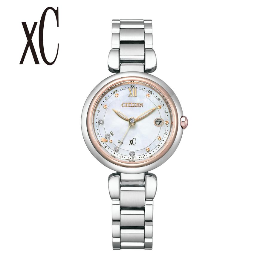 【極美品】シチズン ES9466-65Wレディース 箱説保 希少 XC シチズン CITIZEN クロスシー xC ご購入特典つき レディース腕時計