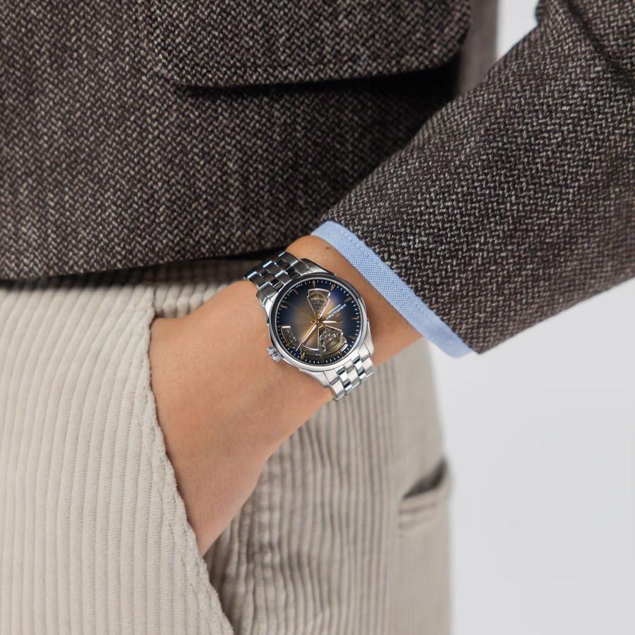 ハミルトン HAMILTON ジャズマスター オープンハート ご購入特典つき H32215101 自動巻き 36mm 腕時計の画像