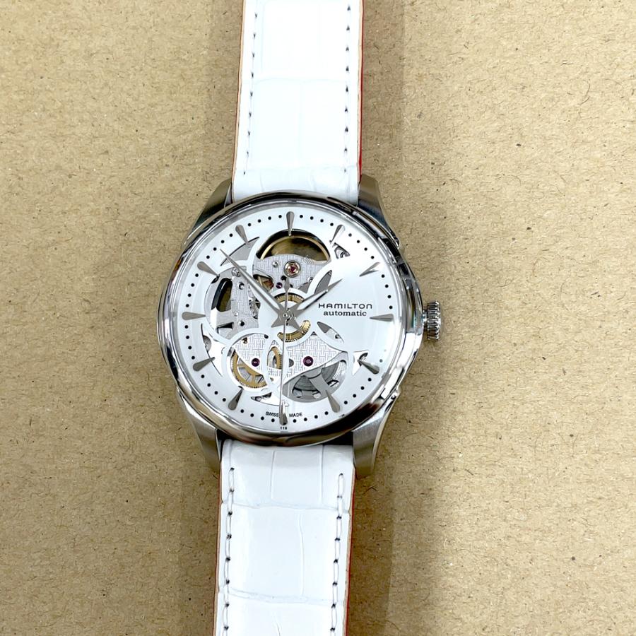 ハミルトン ジャズマスター 腕時計 ご購入特典つき スケルトン36mm 自動巻 H32405811の画像