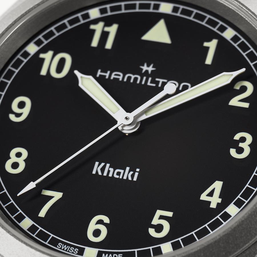 ハミルトン カーキ フィールド 腕時計 ご購入特典つき カーキ フィールド38mm クオーツ H69401130の画像