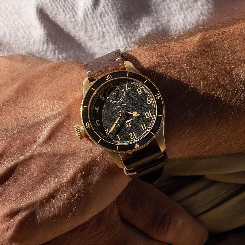 ハミルトン 腕時計 メンズ ご購入プレゼントつき カーキ パイロット パイオニア H76709530 機械式 HAMILTON 正規品