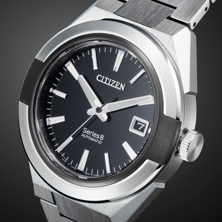 シチズン CITIZEN 腕時計 メンズ ご購入プレゼントつき シリーズ8 シリーズエイト 自動巻 NA1004-87E 正規品｜nisshindo｜04