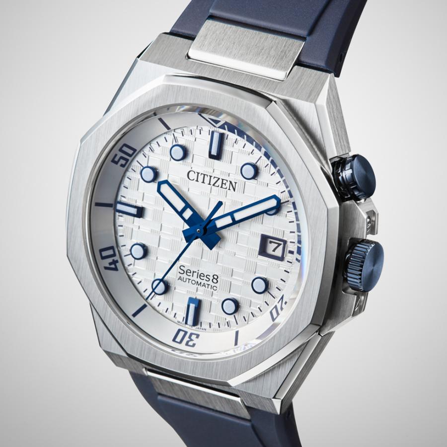 シチズン CITIZEN メンズ腕時計 シリーズ8 ご購入特典つき シリーズエイト 自動巻 NB6060-07Aの画像