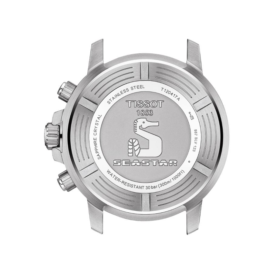 ティソ TISSOT シースター1000 ご購入特典つき メンズ腕時計 クオーツ クロノグラフ T1204171109101の画像