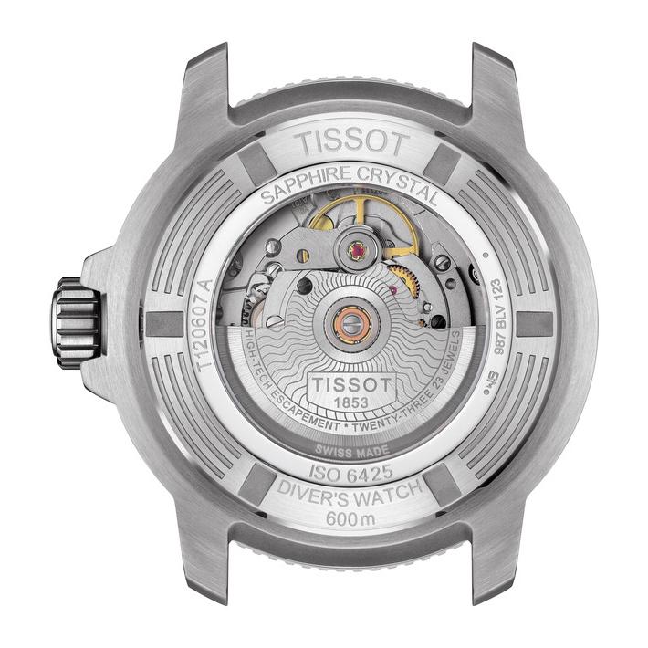 ティソ TISSOT シースター2000 ご購入特典つき プロフェッショナル メンズ腕時計 自動巻 ダイバーズ T1206071104101の画像