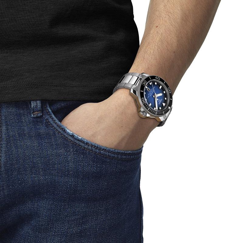 ティソ TISSOT シースター2000 ご購入特典つき プロフェッショナル メンズ腕時計 自動巻 ダイバーズ T1206071104101の画像