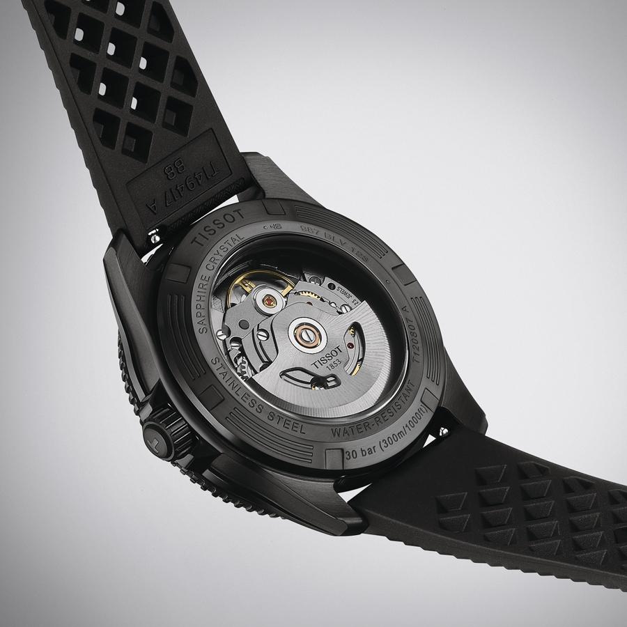 ティソ TISSOT シースターフェア 腕時計 メンズ 40mm シースター1000 パワーマティック80 自動巻 T1208073704100 正規品｜nisshindo｜05