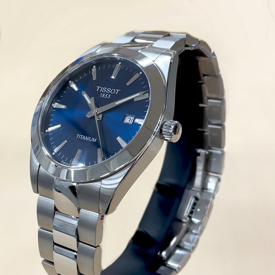 TISSOT ティソ ジェントルマン ご購入特典つき メンズ腕時計 チタン