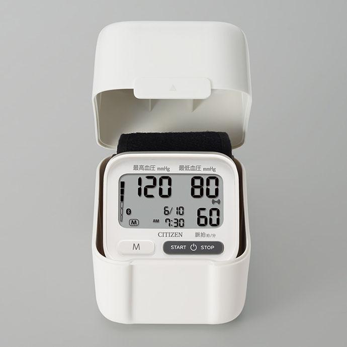 シチズン 血圧計 CHWH903 手首式 アプリ対応 Bluetooth｜nisshodrug｜02