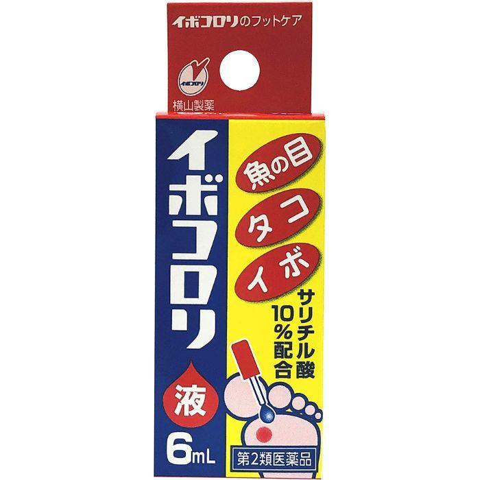 【第2類医薬品】イボコロリ6ml イボ たこ 魚の目 うおのめ 足（Yahoo!・日翔ドラッグ）