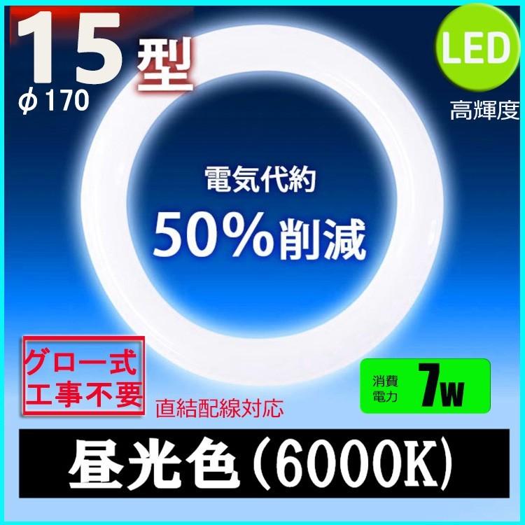 NISSIN LUX led蛍光灯丸型15w形 昼光色 LEDランプ丸形15W型 LED蛍光灯