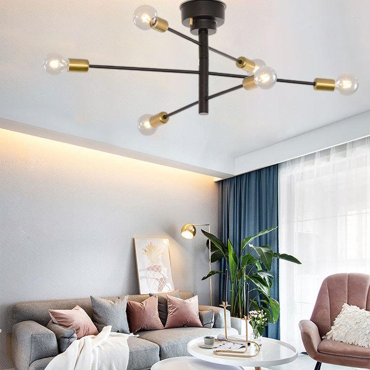 シーリングライト 6灯 E26 Led対応 北欧 おしゃれ 天井照明 6畳 8畳 10畳 12畳 照明器具モダン 北欧洋風 寝室 リビング ダイニング ベッドルーム 食卓 Nissin Lux 通販 Paypayモール