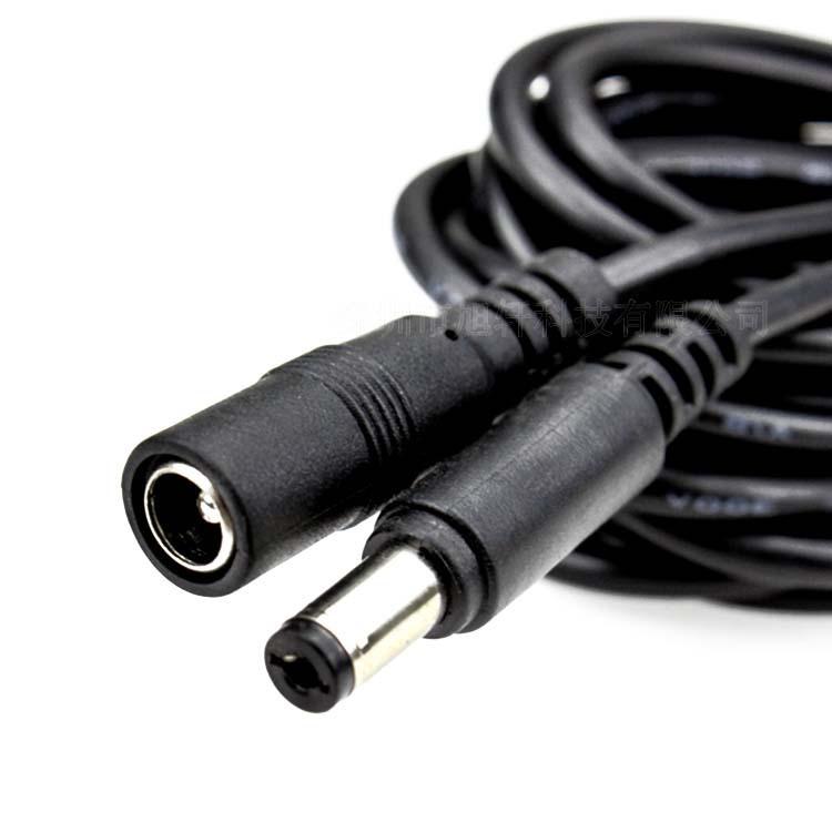 DC延長ケーブル2M DCジャック DCプラグ DCコネクタ 延長ケーブル 外径