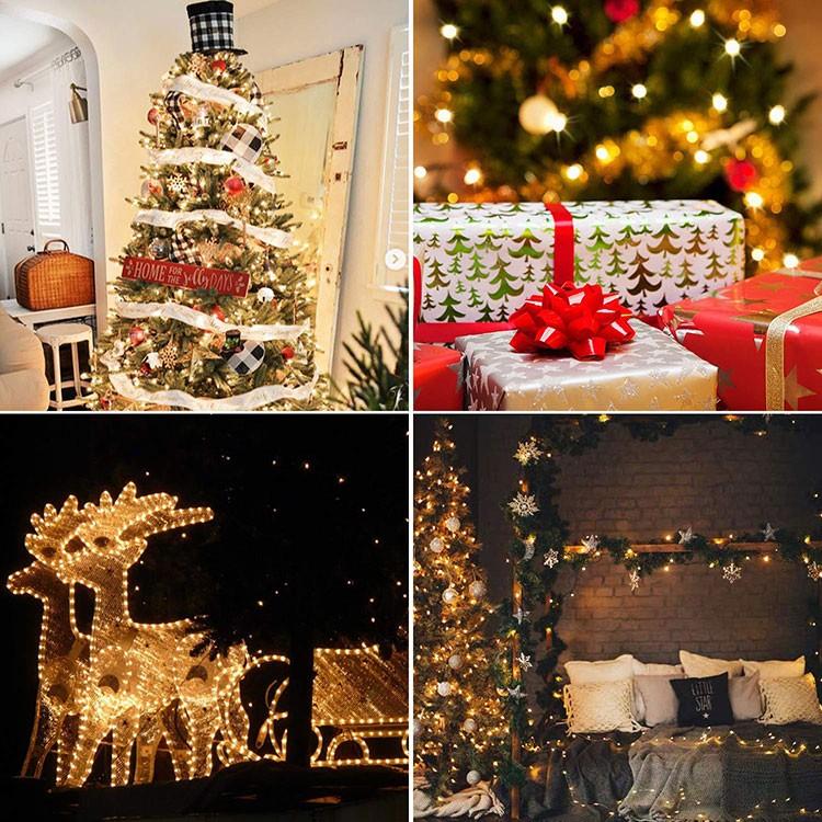 NISSIN LUX LEDイルミネーションライト ジュエリーライト 100球 10m