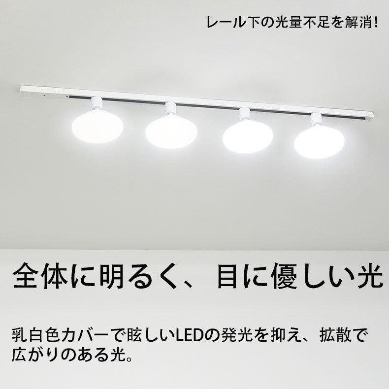 ダクトレール用 LEDシーリングライト12W 配線ダクトレール用ライト 天井照明 ライティング 照明 LEDシーリングライト ダクトレール取付 電球100W相当 2個セット｜nissin-lux｜05