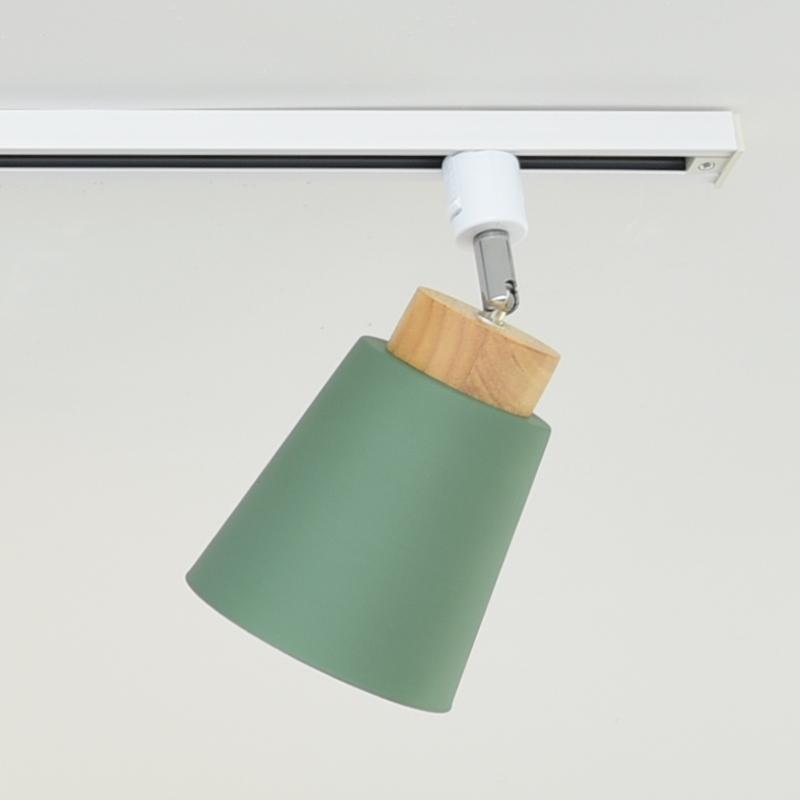 NISSIN LUX ダクトレール用スポットライト器具 E26 7色 配線