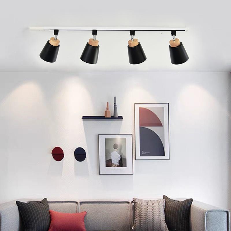 NISSIN LUX ダクトレール用スポットライト器具 E26 7色 配線