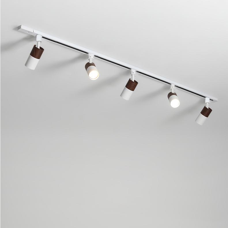 NISSIN LUX ダクトレール用スポットライト器具 E11 木目調 LED NISSIN LUX ダクトレール用スポットライト器具 E11 木目調 LED