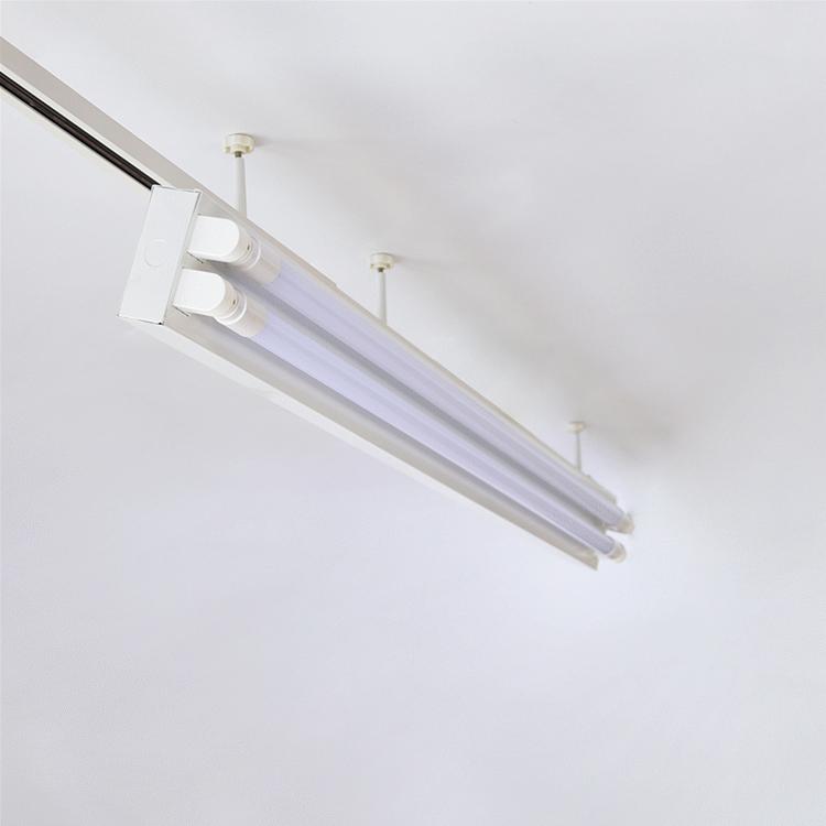 NISSIN LUX ダクトレール用 LED蛍光灯器具40W型2灯式トラフ型 LED蛍光