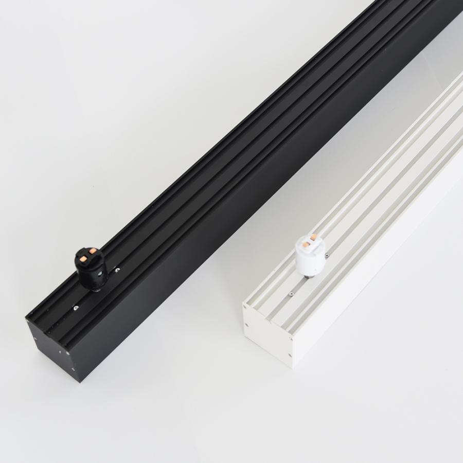 ダクトレール用 LEDベースライト 配線ダクトレール用ライト 照明器具一体型 天井照明 ライティング  LEDベースライト ダクトレール取付用 20W型 2本セットの画像
