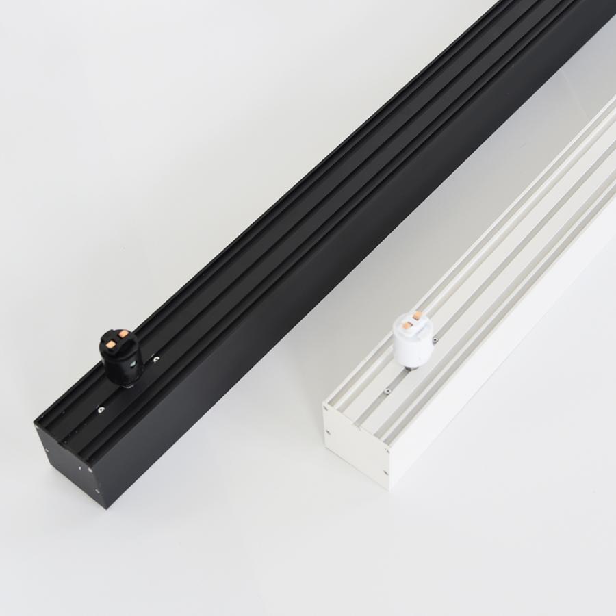 ダクトレール用 LEDベースライト 配線ダクトレール用ライト 照明器具一体型 天井照明 ライティング LEDベースライト ダクトレール取付用 20W型 4本セット_7