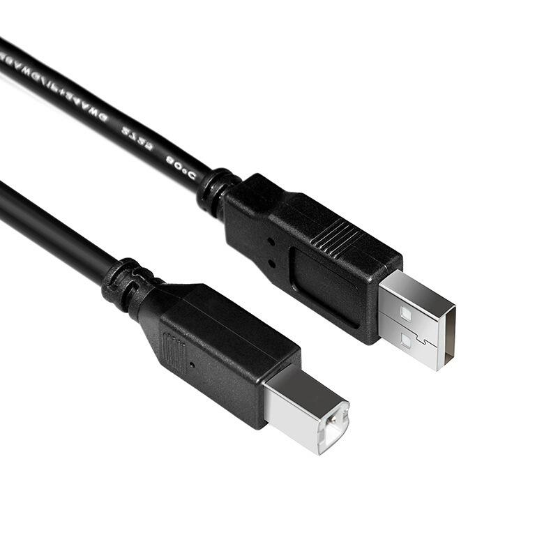 プリンターケーブル USB 3m USB A(オス)-USB B(オス) USB2.0 エプソン キヤノン カラリオ PIXUS インクジェット レーザープリンタ対応｜nissin-lux｜03