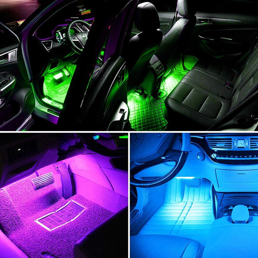 Led テープライトbluetooth無線 Appコントロール Usb対応 3m Smd5050 5v Ledテープ Rgb 間接照明 棚下照明 車内装 テレビの背景照明用led Nissin Lux 車ledストリップライト 4pcs 48 Usb Ledインテリアライト マルチカラー Foirephoto Bievre Com