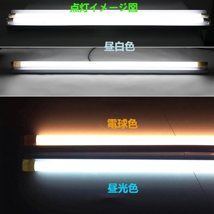 NISSIN LUX LED蛍光灯 15w形 広角300度 昼光色 昼白色 電球色 led直管
