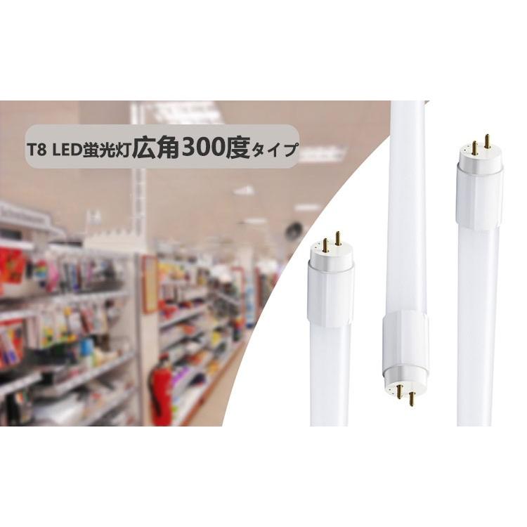 LED蛍光灯 20w形 広角300度 昼光色 昼白色 電球色  led直管蛍光灯T8 58cm  G13口金  20W形相当 FL20S  直管LEDランプ　色選択｜nissin-lux｜05