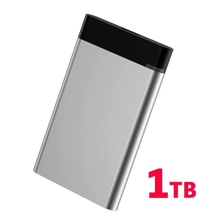 外付けHDD 1TB  ポータブル型 4k対応テレビ録画 PC パソコン mac対応 USB3.1/USB3.0用 HDD 2.5インチ 持ち運び 簡単接続 ハードディスク 最安値に挑戦｜nissin-lux