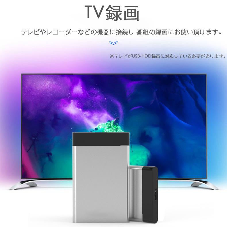 外付けHDD 2TB ポータブル型 4k対応テレビ録画 PC パソコン mac対応 USB3.1/USB3.0用 HDD 2.5インチ 持ち運び  簡単接続 ハードディスク 最安値に挑戦 :HDD-2TB-CP-2:NISSIN LUX - 通販 - Yahoo!ショッピング