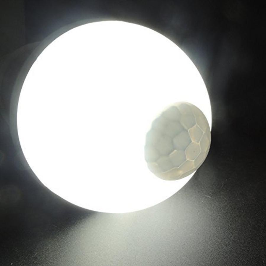 メーカー在庫限り品 LED電球 人感センサー付 E17口金 7W 50W相当 自動点灯消灯 節電対策 電球色 昼光色 4個セット3 800円  nhakhoasaido.vn