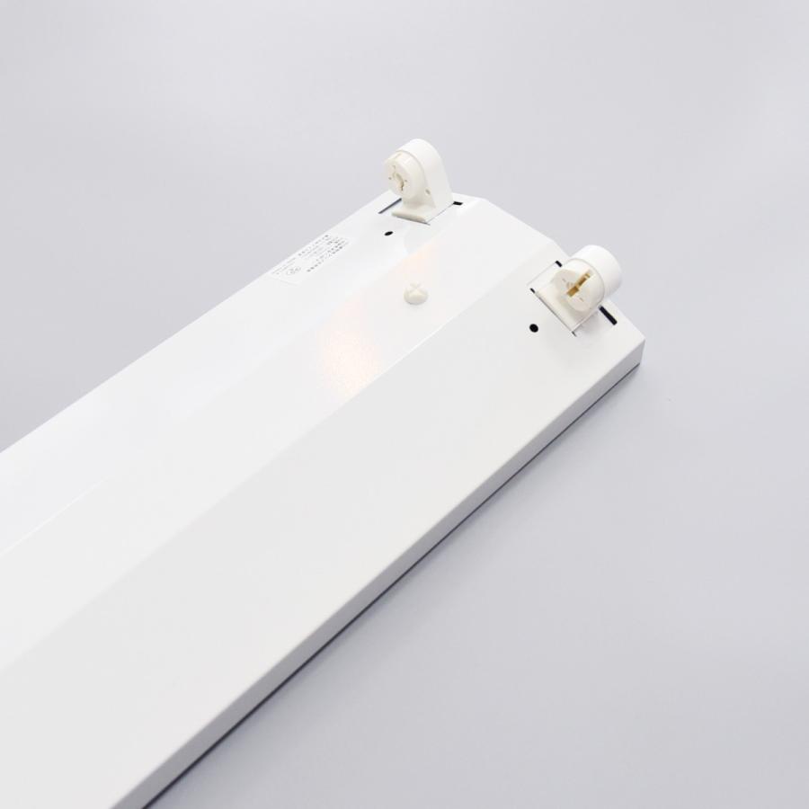 直管LED蛍光灯用照明器具 逆富士型 40W形2灯用 LED蛍光灯一体型 LEDベースライト型 LED蛍光灯照明器具 LED蛍光灯ランプ付き【5台セット】の画像