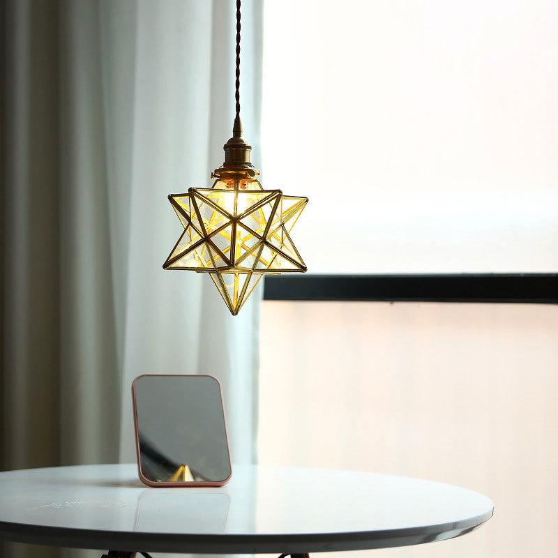 NISSIN LUX ペンダントライト サイズS 北欧 星 星型ダクトレール用照明