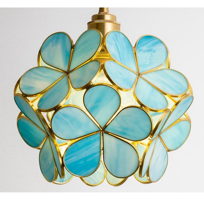 NISSIN LUX ペンダントライト北欧 ガラス 桜 和風オシャレ ダクト