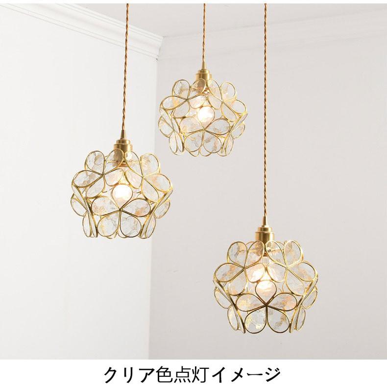 NISSIN LUX ペンダントライト北欧 ガラス 桜 和風オシャレ ダクト