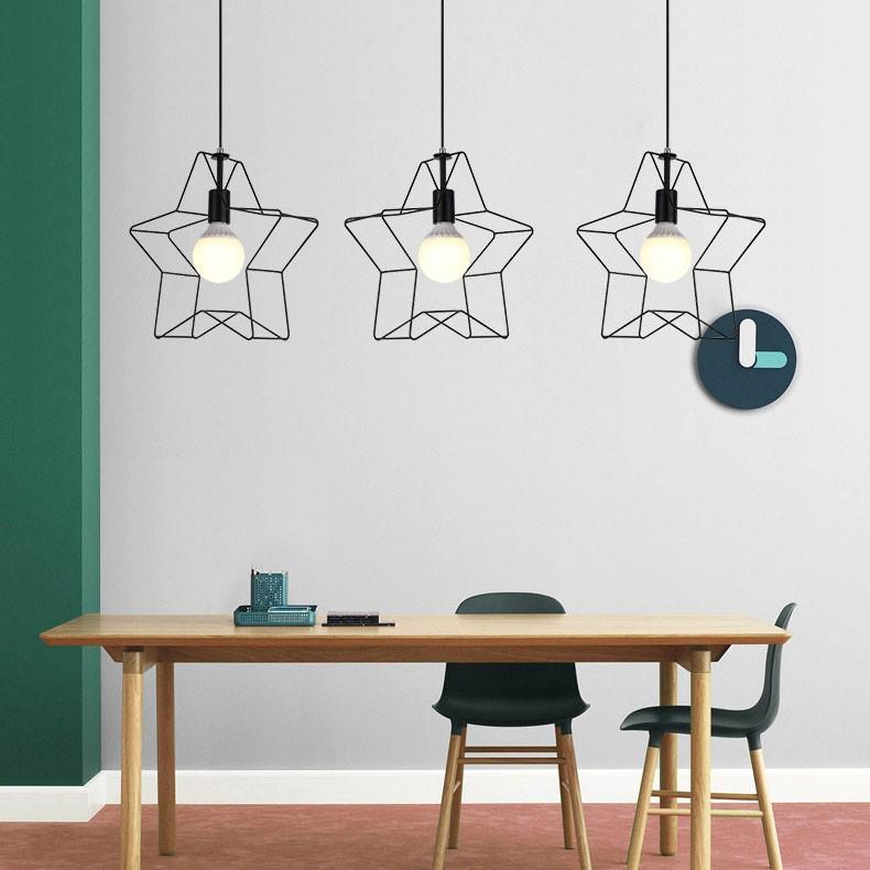 NISSIN LUX ペンダントライト星形 1灯 ダクトレール用照明 ダイニング