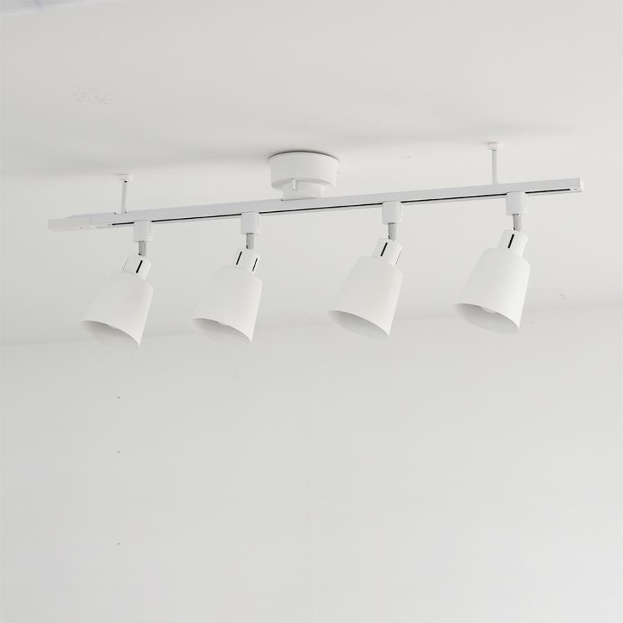 NISSIN LUX 【LED電球付】シーリングライト 6畳 ダクトレール 電球色
