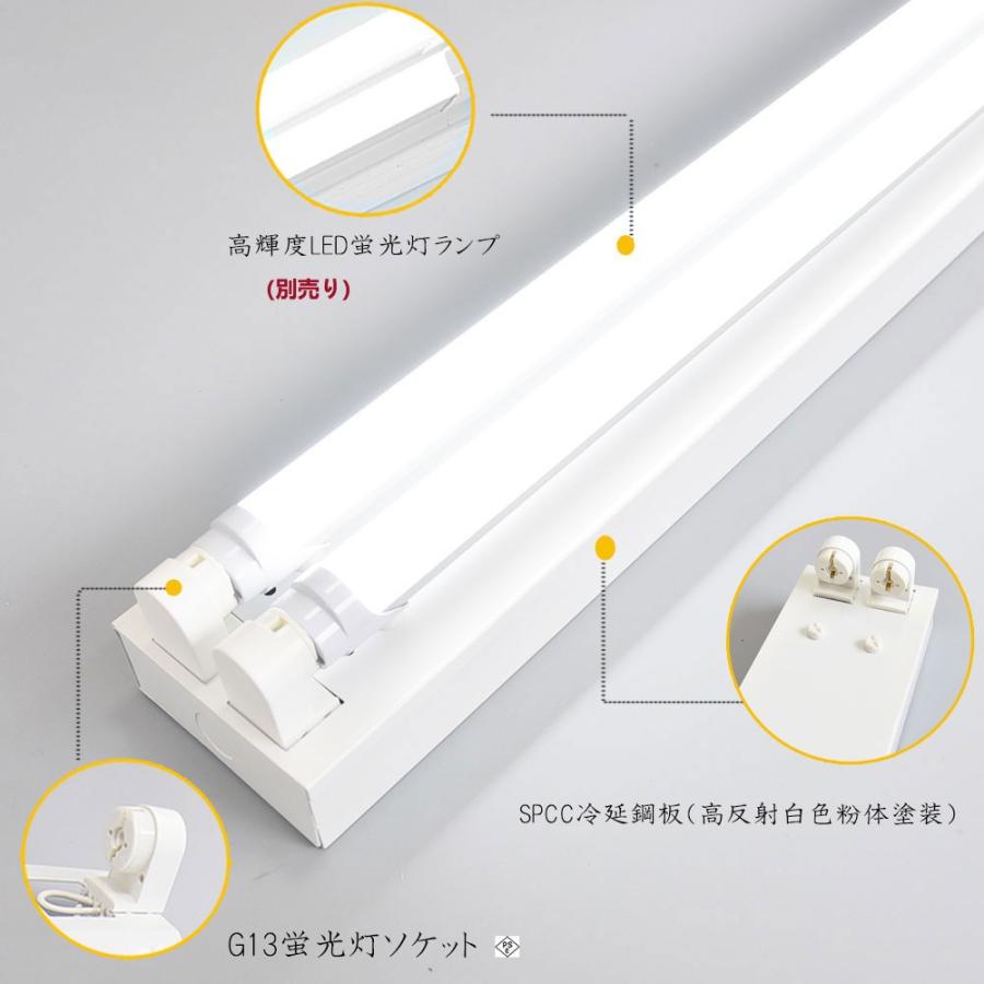 NISSIN LUX LED蛍光灯器具 トラフ2灯式 LED蛍光灯40W形2灯用 LED蛍光灯