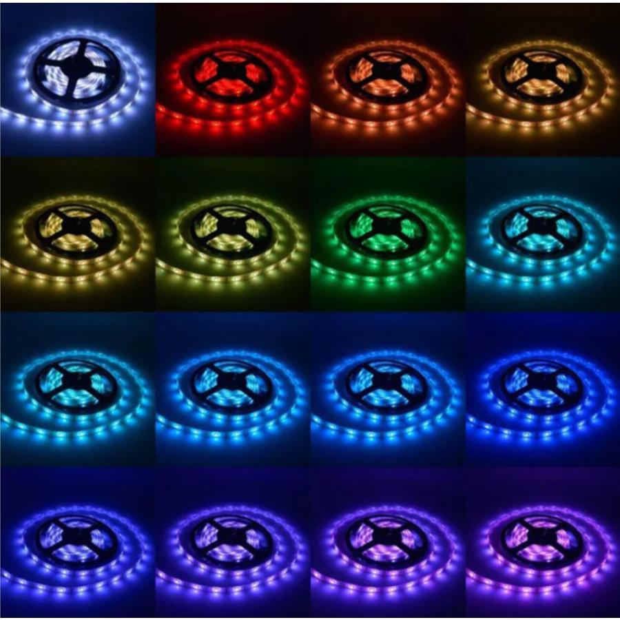 Led テープライトbluetooth無線 Appコントロール Usb対応 5m Smd5050 5v Ledテープ Rgb 間接照明 棚下照明 車内装 テレビの背景照明用led Usb Tpl App 5m Nissin Lux 通販 Yahoo ショッピング