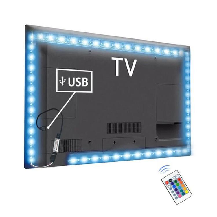 LED テープライト USB対応 2m SMD3528 5V  LEDテープ RGB 間接照明 棚下照明 テレビの背景照明用LED｜nissin-lux｜06